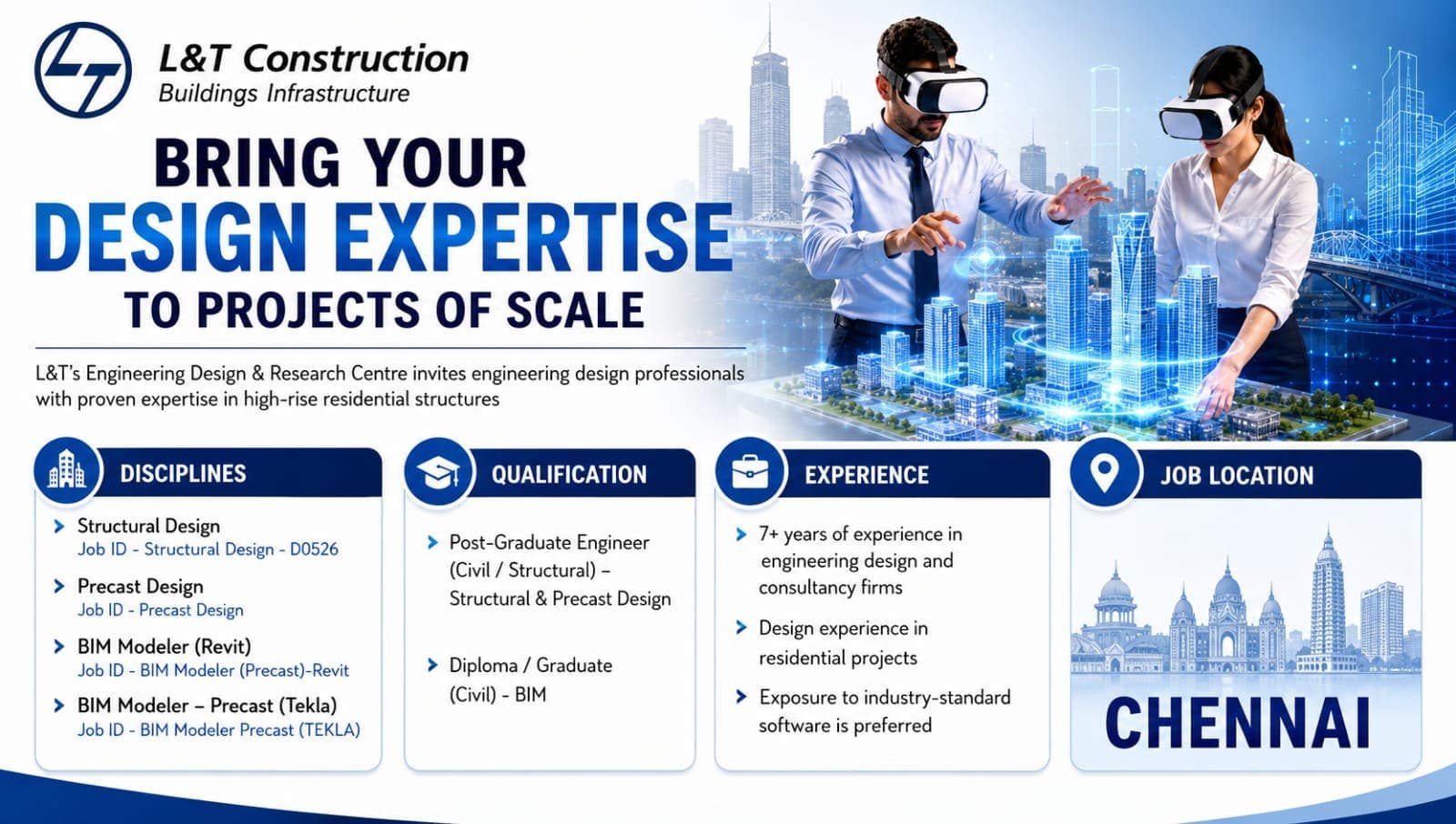 Latest L&T Construction Careers 2026