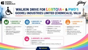Godrej Industries Limited (Chemicals) Recruitment