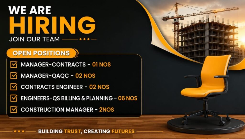 Shrim Bhanu Construction Hiring 2026