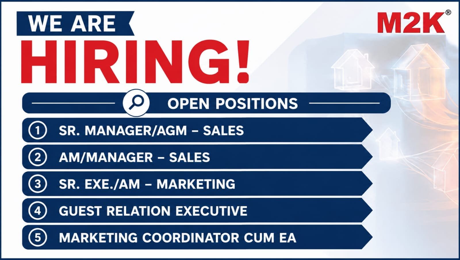 M2K Latest Job Vacancy 2026