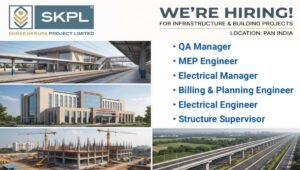 Shreejikrupa Project Limited Vacancy