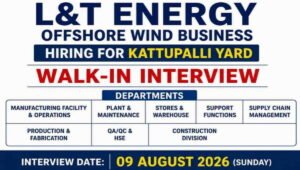 L&T Energy Walk-In Interview