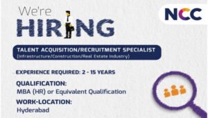 NCC Limited Hiring