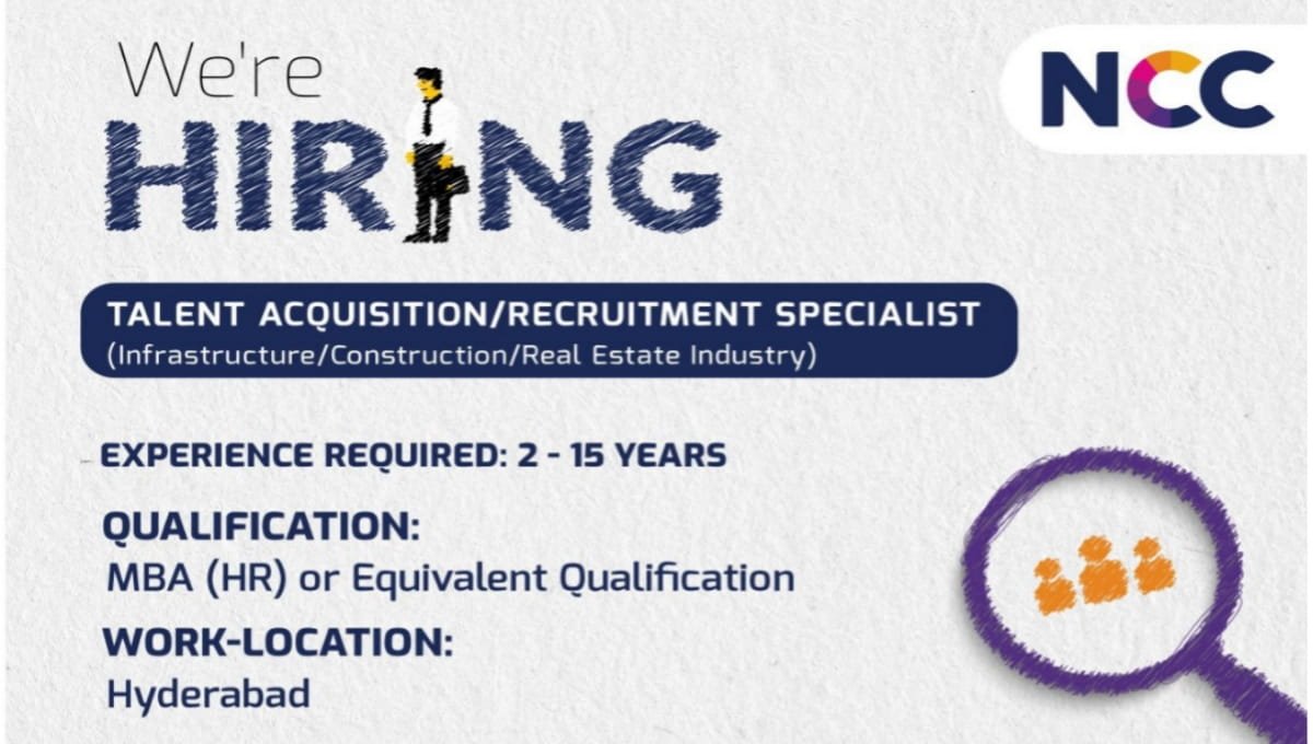 NCC Limited Hiring