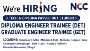 NCC Limited Freshers Job 