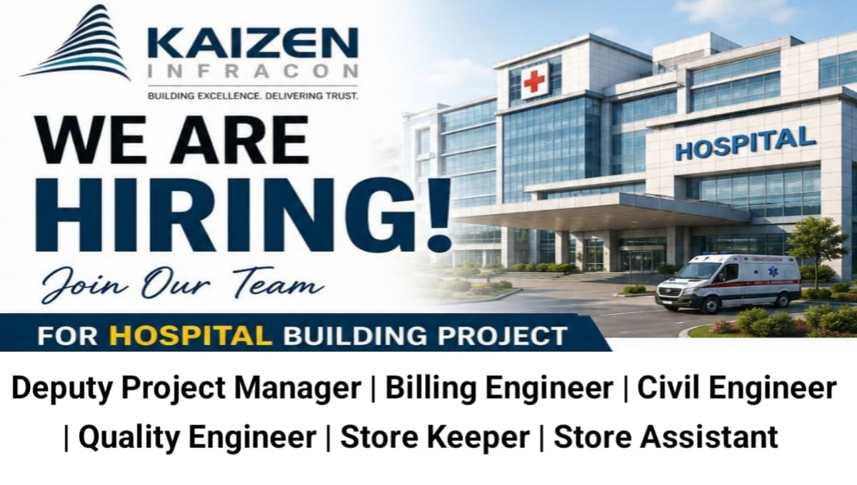 KAIZEN Infracon Job Vacancy 2026