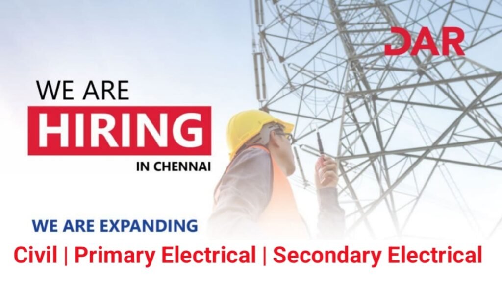 DAR Engineering Recruitment 2026