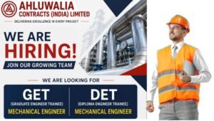 Ahluwalia Contracts (India) Ltd Hiring