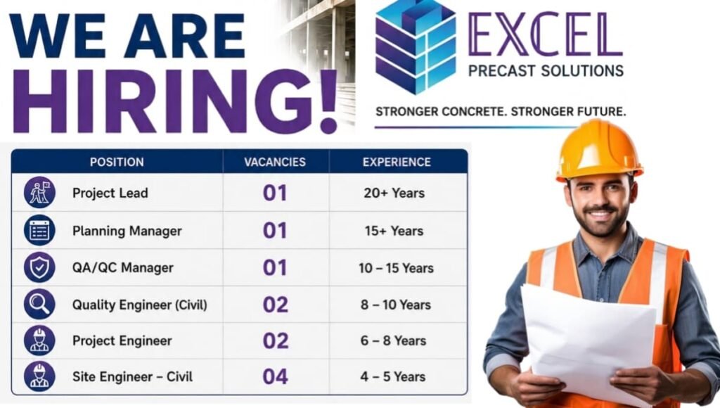 Excel Precast Solutions Recruitment