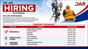 DAR Engineering Recruitment 2026