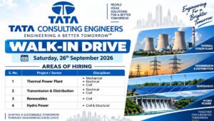 Tata Consulting Engineers Hiring
