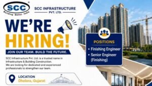 SCC Infrastructure Pvt Ltd Hiring
