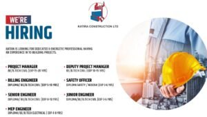 Katira Construction Ltd Job Vacancy