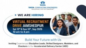 Tata Consulting Engineers Virtual Recruitment Drive