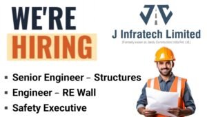J Infratech Limited Recruitment 2026