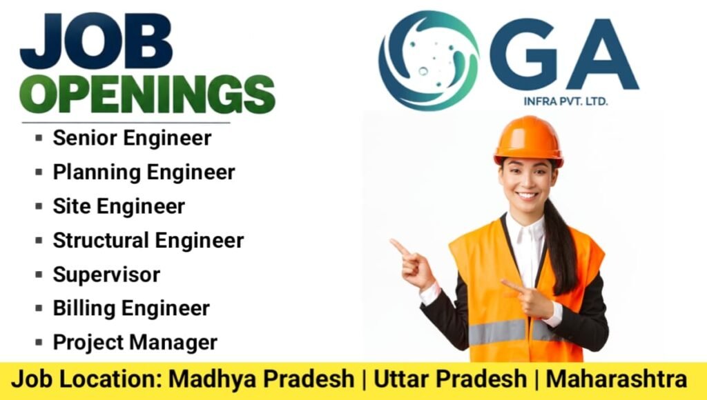 GA Infra Job Vacancy