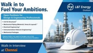 L&T Energy Walk-In Interview at Chennai