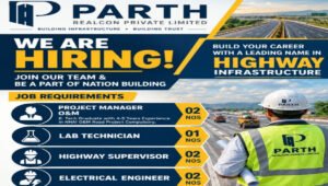 Parth Realcon Pvt. Ltd. Recruitment