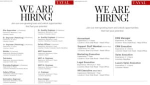 Tayal Corp Recruitment 2026