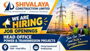 Shivalaya Construction Ltd Recruitment