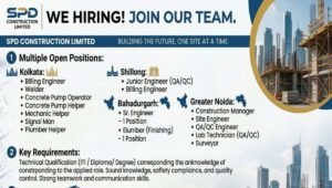 SPD Construction Ltd Recruitment