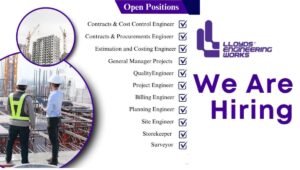Lloyds Engineering Works Vacancy