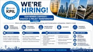 Kalpataru Projects Recruitment