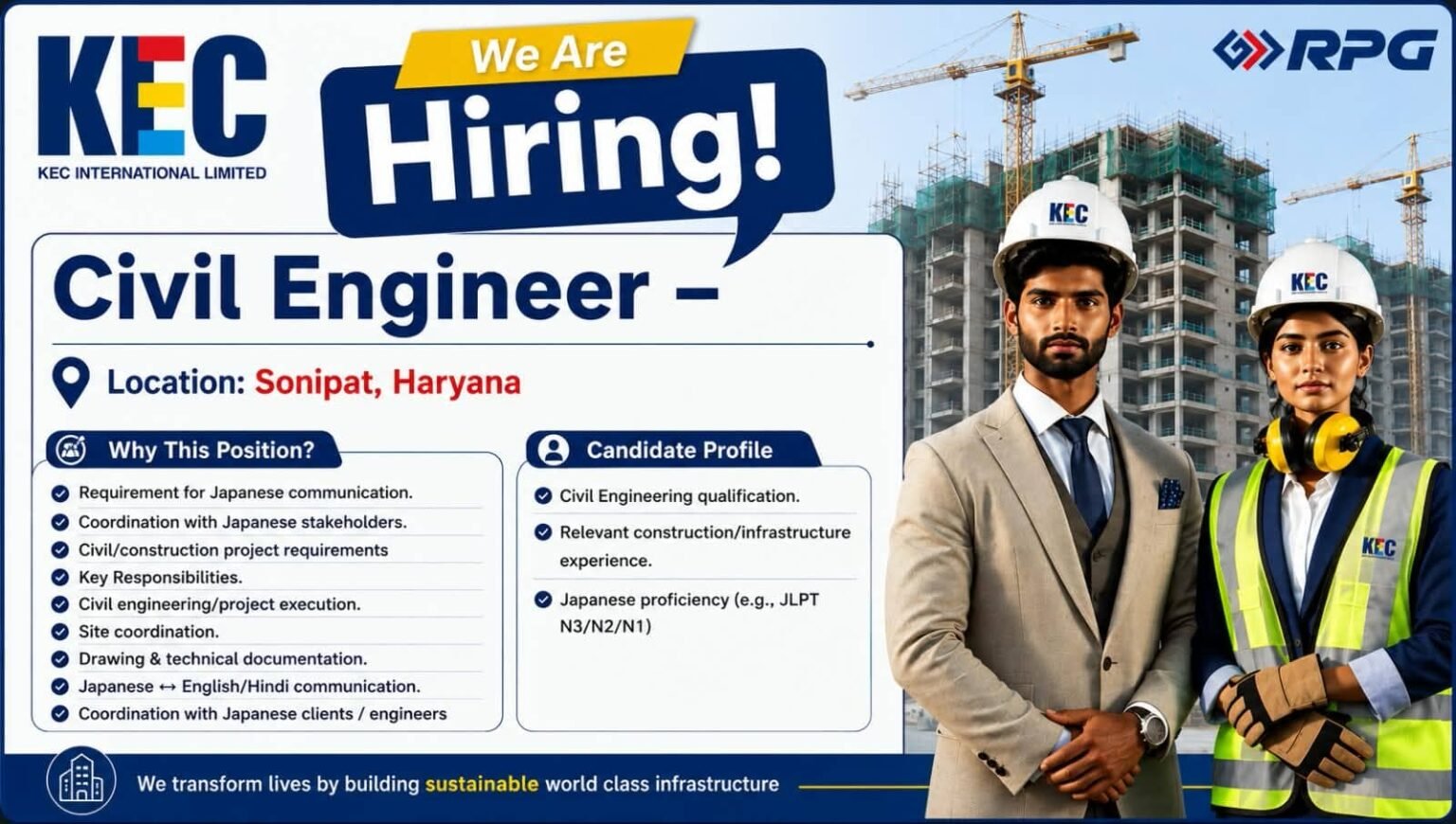 KEC International Recruitment