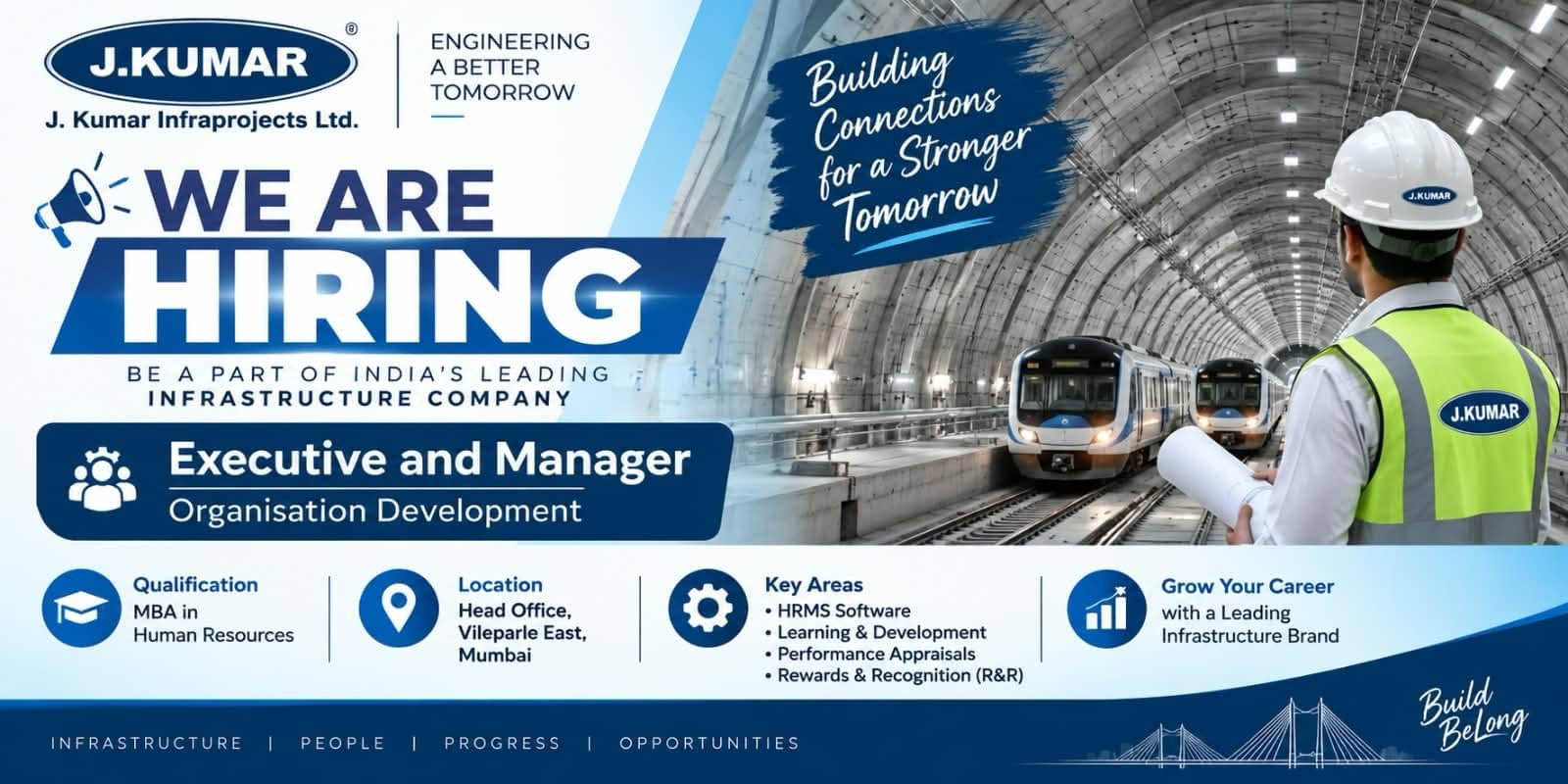 J Kumar Infraprojects Recruitment 2026