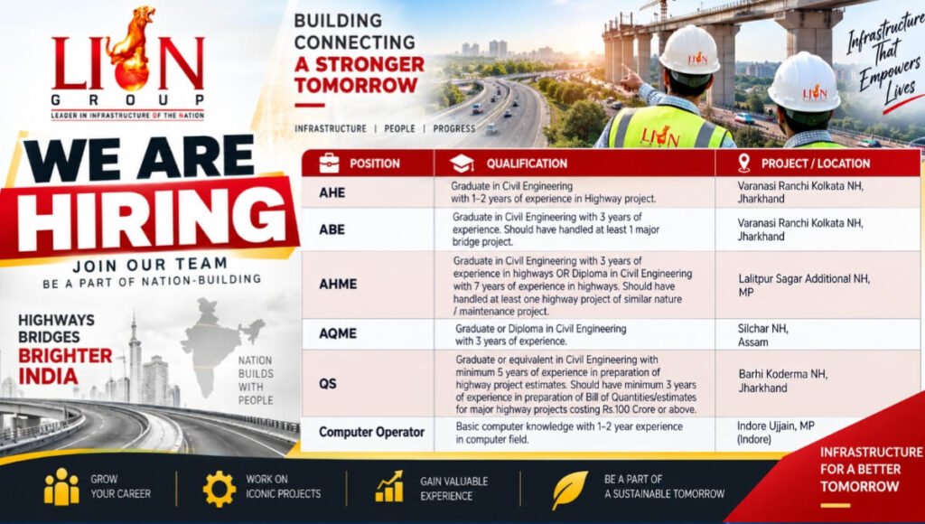 Lion Group Recruitment 2026