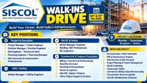 SISCOL Recruitment 2026