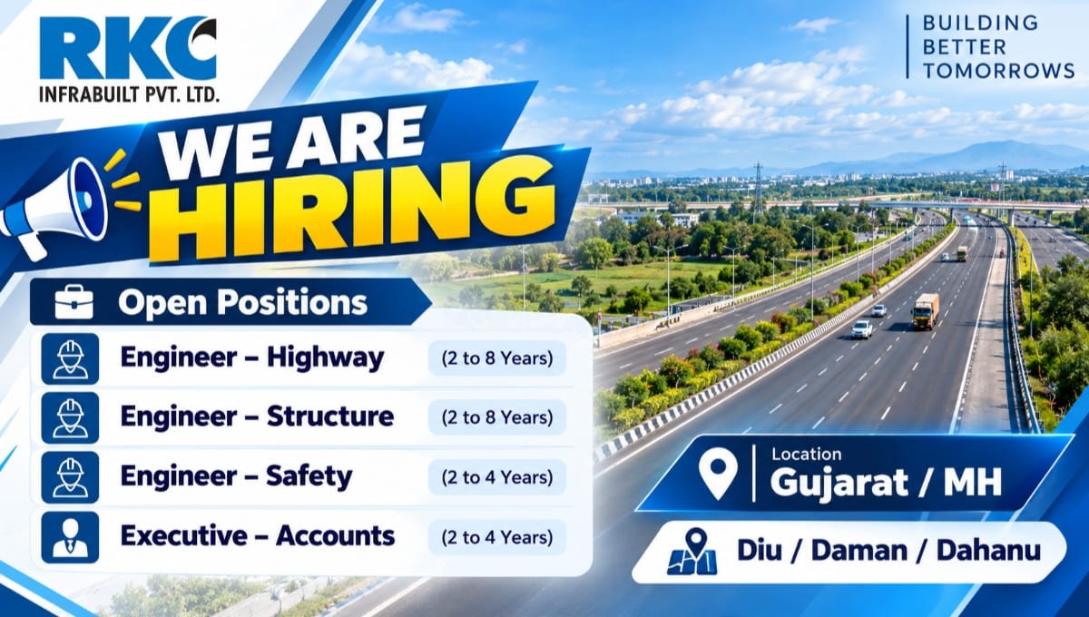 RKC Infrabuilt Hiring 2026
