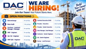 DAC Developers Recruitment 2026