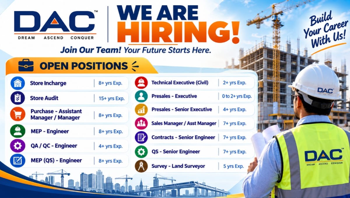 DAC Developers Recruitment 2026