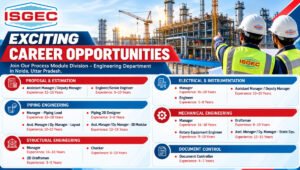ISGEC Process Module Division Recruitment