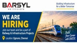 BARSYL Infrastructure Jobs 2026
