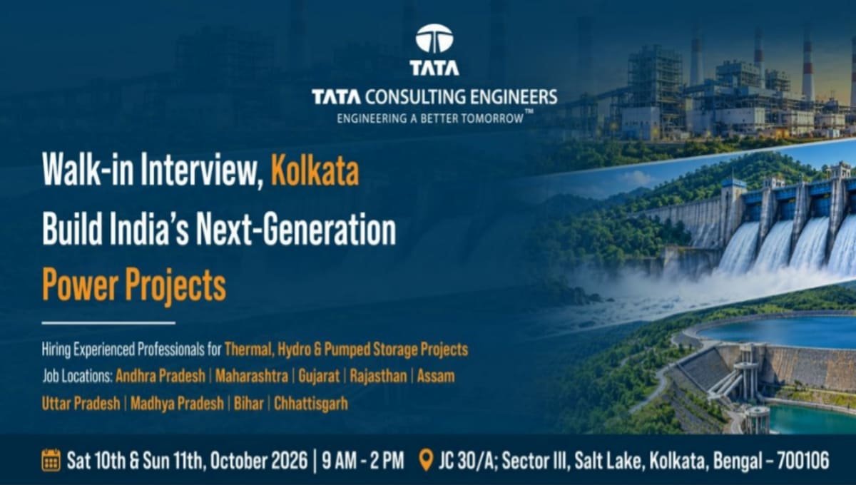 TCE Walk-In Interview at Kolkata