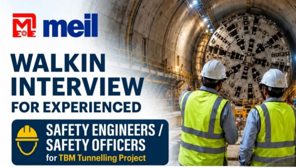 Walk-in Interview at MEIL