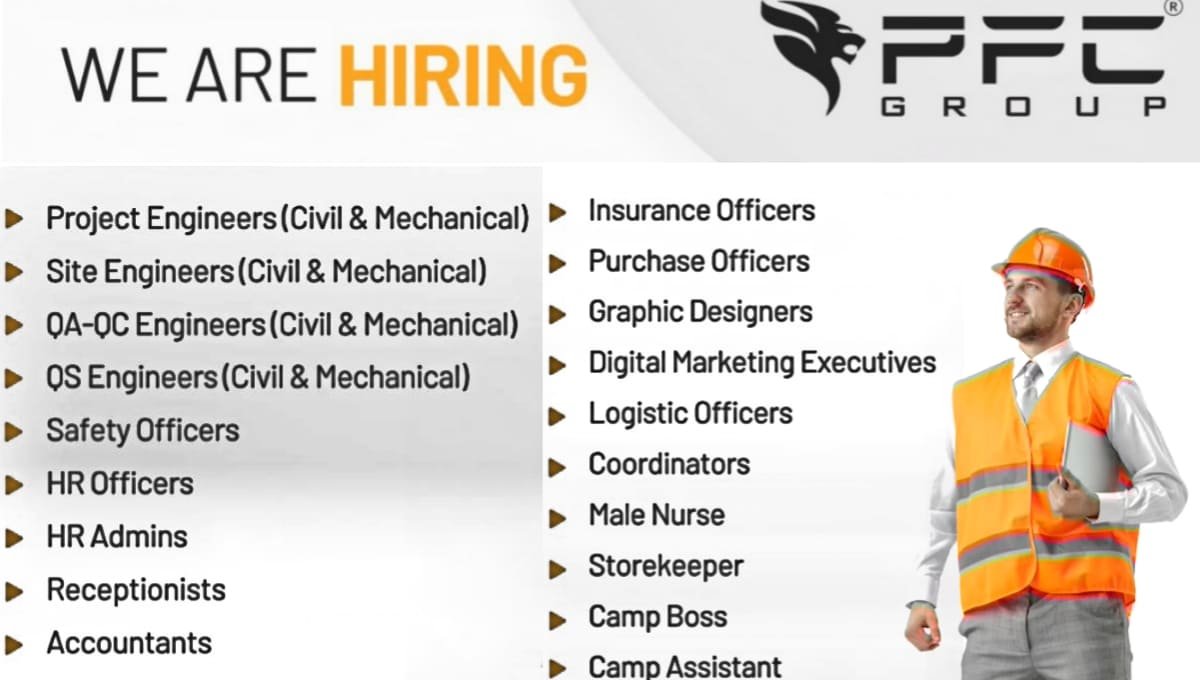 PFC Group Recruitment at UAE