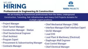 Tata Projects Careers