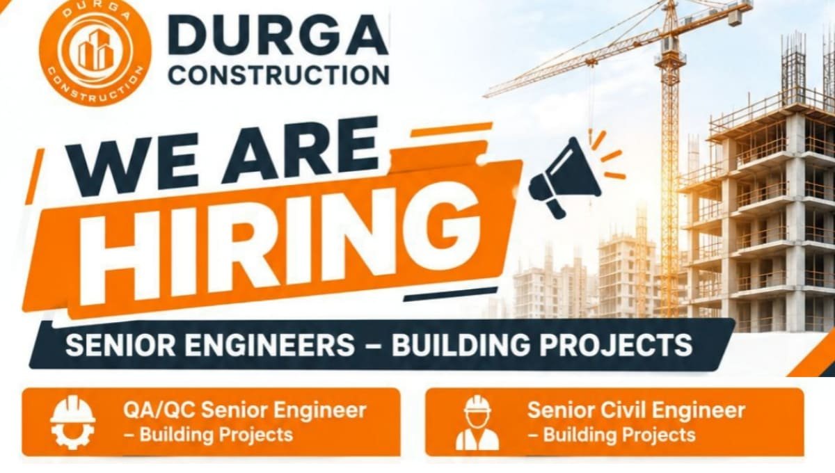 Durga Construction Job Vacancy