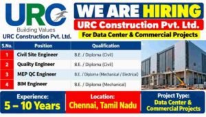 URC Construction Recruitment