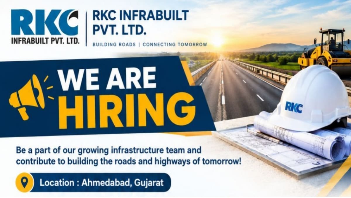 RKC Infrabuilt Pvt Ltd Job Opening 
