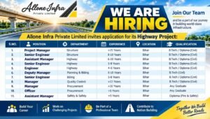 Allone Infra Private Limited Recruitment