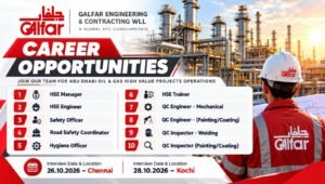 Galfar Engineering Hiring 2026