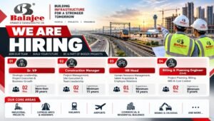 Balajee Infratech Recruitment 2026