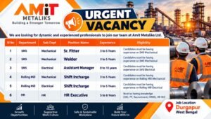 Amit Metaliks Ltd Hiring
